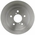 Beautyblade 96121R Professional Grade Brake Rotor - Gray Cast Iron - 10.47 In. BE3561752